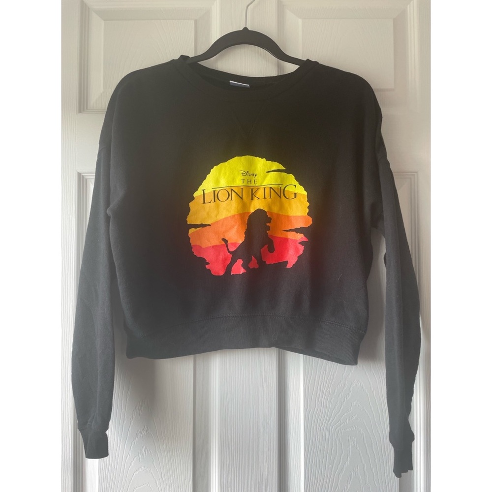 Disney Lion King Long Sleeve Crop Top